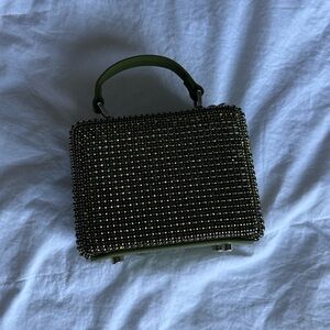 Brandon Blackwood Mini Trunk - Olive Green, brand new